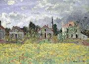 Claude Monet Maisons d'Argenteuil oil painting